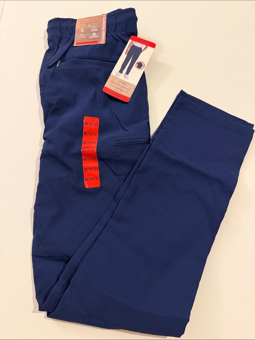 Weatherproof Men's Navy Jogger Pants